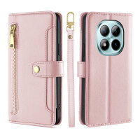 Handykette PU Leder für Xiaomi Redmi Note 15 Pro 4G Rosa
