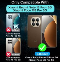 Handykette PU Leder für Xiaomi Redmi Note 15 Pro+ Rosa