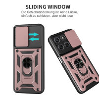 Outdoor Panzer Hülle für Motorola Moto G67 Rosegold