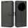 Wallet Case Klapphülle für Xiaomi 17 Ultra Schwarz