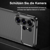 Carbon Hülle für Samsung Galaxy S26 Ultra in Schwarz