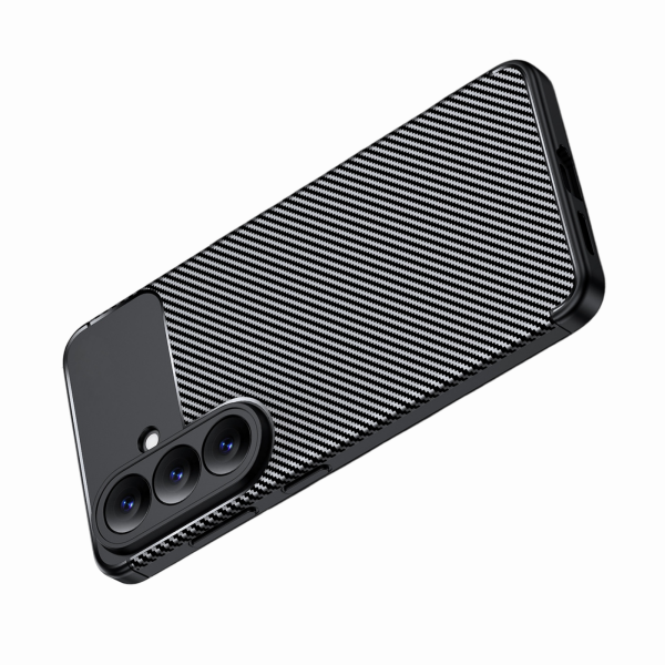 Carbon Hülle für Samsung Galaxy S26 in Schwarz