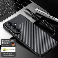 Carbon Hülle für Samsung Galaxy S26 in Schwarz