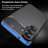 Carbon Hülle für Samsung Galaxy S26 in Schwarz