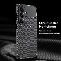Carbon Hülle für Samsung Galaxy S26 in Schwarz