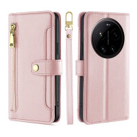 Handykette PU Leder für Xiaomi 17 Ultra Rosa