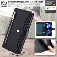 Handykette PU Leder für Xiaomi 17 Ultra Schwarz
