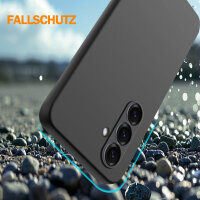 Hülle für Samsung Galaxy A57 Handyhülle Back Cover Schwarz
