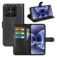 Wallet Case Klapphülle für 17 Schwarz