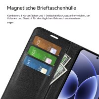 Wallet Case Klapphülle für 17 Schwarz