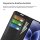 Wallet Case Klapphülle für 17 Schwarz