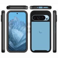 360 Grad Hülle mit eingebautem Displayschutz für Samsung Galaxy A57 Schwarz