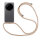 Handykett für Xiaomi 17 Ultra Hülle mit Kordel Handyhülle mit Band in Beige / Braun
