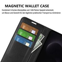 Wallet Case für Samsung Galaxy S26 Ultra Schwarz