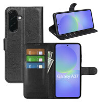Wallet Case für Samsung Galaxy A37 Schwarz