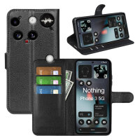Wallet Case für Nothing Phone 3 Schwarz