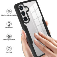 360° Hülle für Samsung A37, 360 Grad Handyhülle mit Integriertem Displayschutz