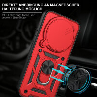 Outdoor Panzer Hülle Xiaomi 17 Ultra Handyhülle Kameraschutz Ringhalter Rot