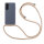 Handykette für Samsung Galaxy A57 Handyhülle mit Band in Beige / Braun