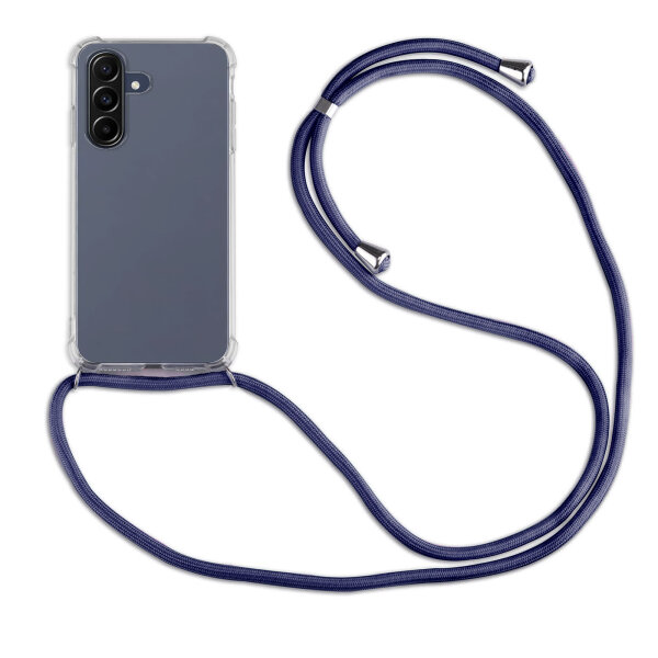 Handykette für Samsung Galaxy A57 Handyhülle mit Band in Blau