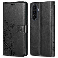 Handy Tasche für Samsung Galaxy A57 Hülle Handyhülle Klapphülle Wallet Case Schwarz