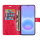 Handy Tasche für Samsung Galaxy A57 Hülle Handyhülle Klapphülle Wallet Case Rot