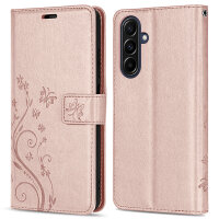Handy Tasche für Samsung Galaxy A57 Hülle Handyhülle Klapphülle Wallet Case Rosegold
