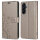 Handy Tasche für Samsung Galaxy A57 Hülle Handyhülle Klapphülle Wallet Case Grau