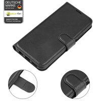Wallet Case für Huawei Honor Magic 8 Lite Schwarz