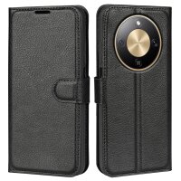 Wallet Case für Huawei Honor Magic 8 Lite Schwarz