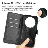 Wallet Case für Huawei Honor Magic 8 Lite Schwarz