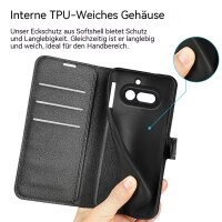 Wallet Case für Nothing Phone 4A Schwarz