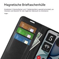 Wallet Case für Nothing Phone 4A Pro Schwarz