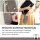 Handykette Samsung Galaxy A37 Hülle mit Band Handyhülle Kartenfächer PU Leder Umhängetasche Grau