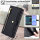Handykette Samsung Galaxy A57 Hülle mit Band Handyhülle Kartenfächer PU Leder Umhängetasche Schwarz