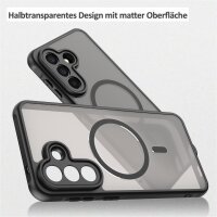 Handyhülle für Samsung Galaxy A57 Magnet Case Schutzhülle Kratzfest in Schwarz