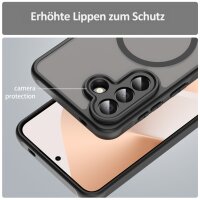 Handyhülle für Samsung Galaxy A57 Magnet Case Schutzhülle Kratzfest in Schwarz