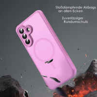 Handyhülle für Samsung Galaxy A57 Magnet Case Schutzhülle Kratzfest in Pink