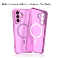 Handyhülle für Samsung Galaxy A57 Magnet Case Schutzhülle Kratzfest in Pink