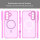 Handyhülle für Samsung Galaxy A57 Magnet Case Schutzhülle Kratzfest in Pink