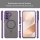 Handyhülle für Samsung Galaxy A57 Magnet Case Schutzhülle Kratzfest in Lila