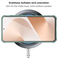 Handyhülle für Samsung Galaxy A57 Magnet Case Schutzhülle Kratzfest in Grün