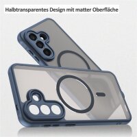 Handyhülle für Samsung Galaxy A57 Magnet Case Schutzhülle Kratzfest in Blau