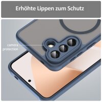 Handyhülle für Samsung Galaxy A57 Magnet Case Schutzhülle Kratzfest in Blau