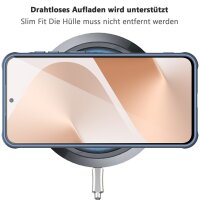Handyhülle für Samsung Galaxy A57 Magnet Case Schutzhülle Kratzfest in Blau
