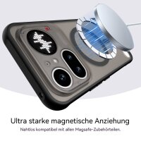 Matte Case Magsafe Hülle für Nothing Phone 4A Pro Schutzhülle Kratzfest Schwarz