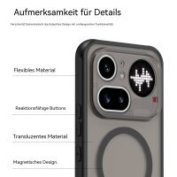 Matte Case Magsafe Hülle für Nothing Phone 4A Pro Schutzhülle Kratzfest Schwarz