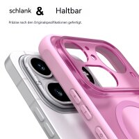 Matte Case Magsafe Hülle für Nothing Phone 4A Pro Schutzhülle Kratzfest Pink