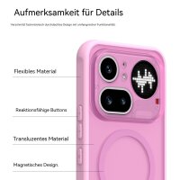 Matte Case Magsafe Hülle für Nothing Phone 4A Pro Schutzhülle Kratzfest Pink