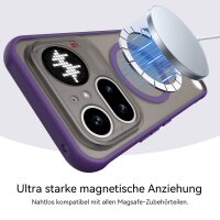 Matte Case Magsafe Hülle für Nothing Phone 4A Pro Schutzhülle Kratzfest Lila